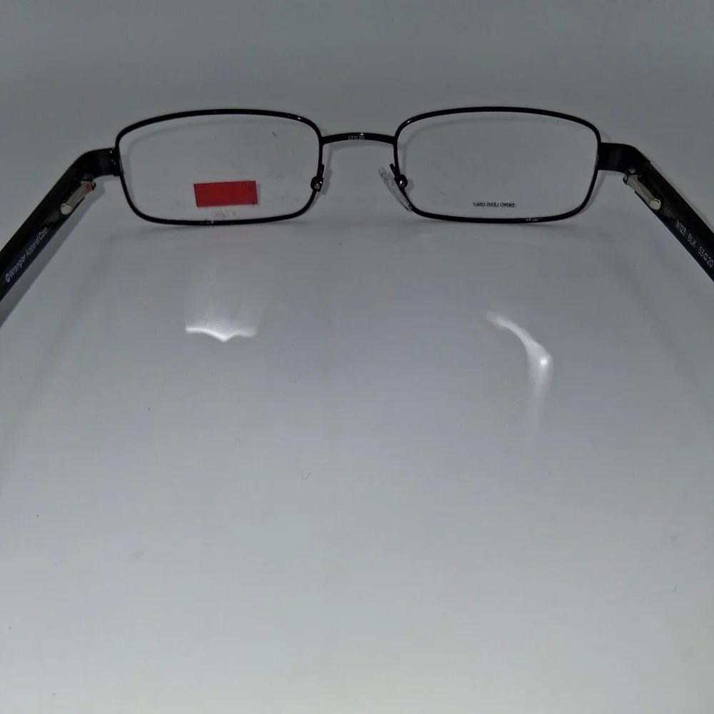WRANGLER W123 EYEGLASSES BLACK 53-20-140( 2 PAIRS)
